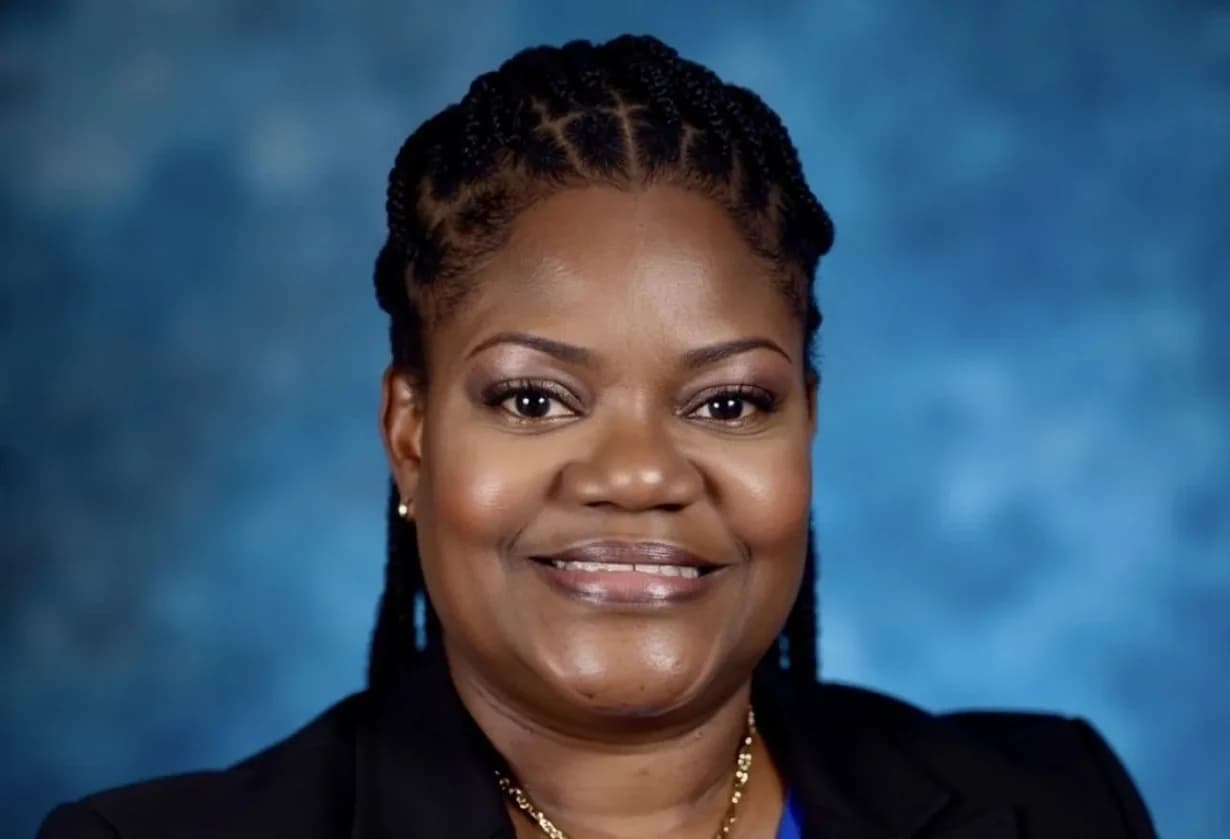 Dr. Mary Smith, pictured in her Sun Sentinel candidate questionnaire