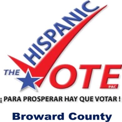 The Hispanic Vote Broward County logo